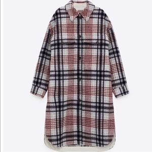 Zara Shacket Overcoat